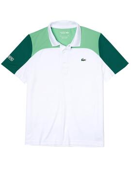 Polo Lacoste Sport Tennis Color Block pour Homme