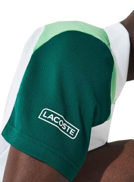 Polo Lacoste Sport Tennis Color Block pour Homme
