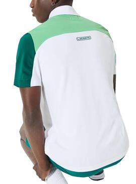 Polo Lacoste Sport Tennis Color Block pour Homme