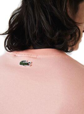 T-Shirt Lacoste 27 Rose pour Homme