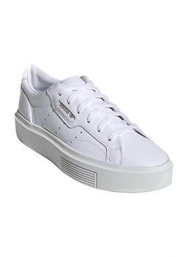 Baskets Adidas Sleek Super Blanc pour Femme