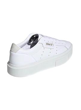 Baskets Adidas Sleek Super Blanc pour Femme