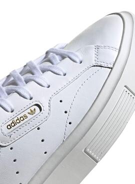 Baskets Adidas Sleek Super Blanc pour Femme