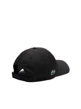 Casquette Lacoste Sport Taffetas Noire pour Homme