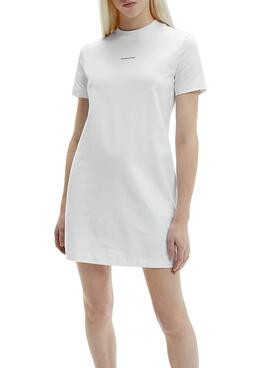 Robe Calvin Klein Micro Blanc pour Femme