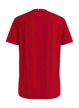 T-Shirt Tommy Hilfiger Graphic Tee Rouge pour Garçon