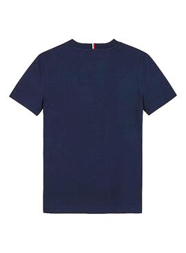 T-Shirt Tommy Hilfiger Essential Bleu Marine Garçon
