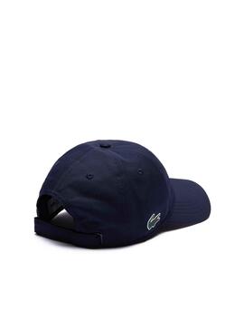 Casquette Lacoste Sport Taffeta Bleu marine Homme
