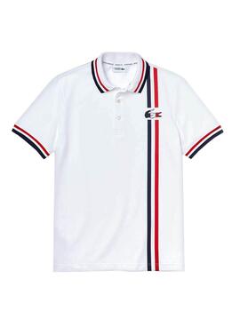Polo Lacoste Olymp Blanc pour Homme