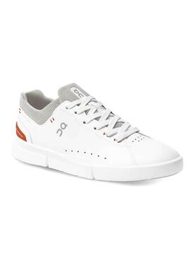 Baskets Sur Roger Advantage Flare Blanc et Rouge Homme