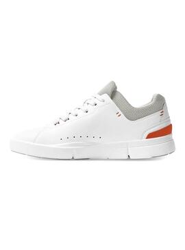 Baskets Sur Roger Advantage Flare Blanc et Rouge Homme