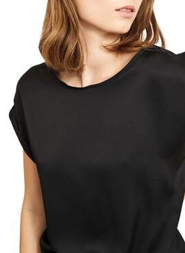 T-Shirt Vila Viellette Noire pour Femme