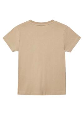 T-Shirt Mayoral Poisson brun pour  Garçon