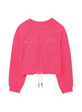Sweat Mayoral Future Rosa pour Fille