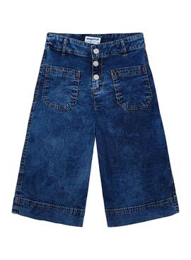 Pantalon Mayoral Short Pockets Bleu pour Fille