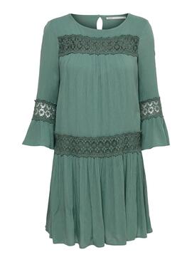 Robe Only Tyra 3/4 Life Vert pour Femme