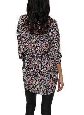 Chemise Only Tamara Loose L / S Noire pour Femme