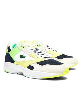 Baskets Lacoste Storm 96 Multicolore pour Homme