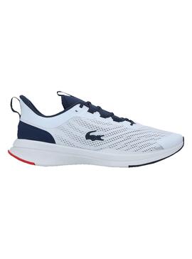 Baskets Lacoste Run Spin Blanc pour Homme