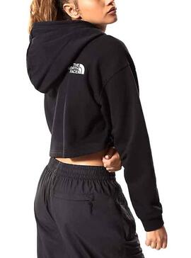 Sweat The North Face Logo Drop Noire Femme