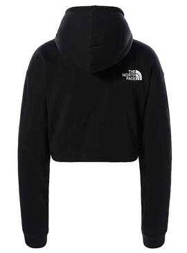 Sweat The North Face Logo Drop Noire Femme