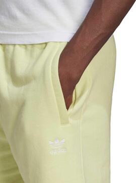 Bermuda Adidas Essential Jaune pour Homme