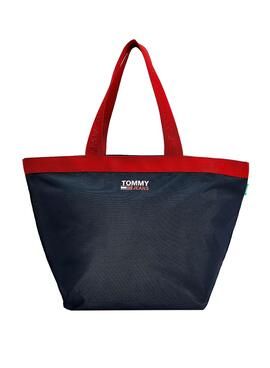 Sac à main Tommy Jeans Campus Tote Bleu Marine Femme