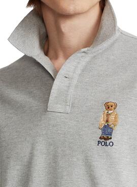Polo Polo Ralph Lauren Bear Gris pour Homme
