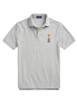 Polo Polo Ralph Lauren Bear Gris pour Homme