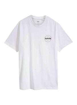 T-Shirt Levis Relaxed Fit Tee Logo Blanc Homme