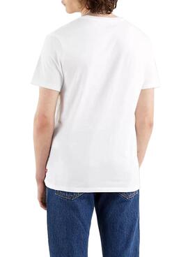 T-Shirt Levis Graphic Marshmallow Blanc Homme
