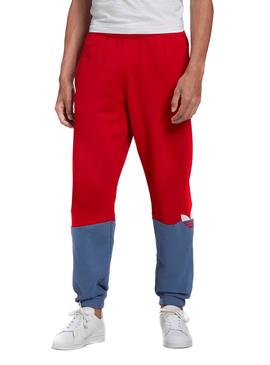 Pantalon Adidas Slice Trefoil Rouge pour Homme