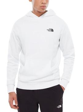 Sweat The North Face Raglan Blanc pour Homme
