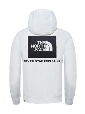 Sweat The North Face Raglan Blanc pour Homme