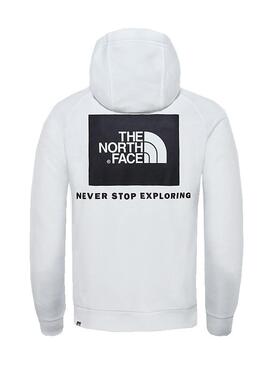 Sweat The North Face Raglan Blanc pour Homme
