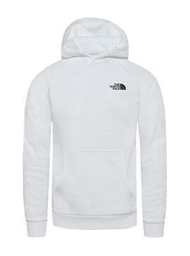 Sweat The North Face Raglan Blanc pour Homme
