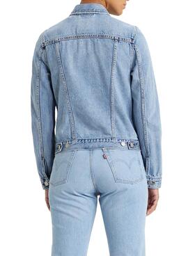 Veste Denim Levis Original  Camion Bleu Femme