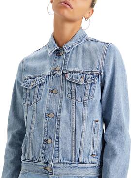 Veste Denim Levis Original  Camion Bleu Femme