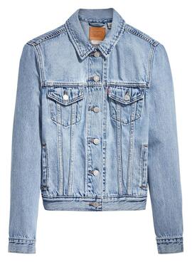 Veste Denim Levis Original  Camion Bleu Femme