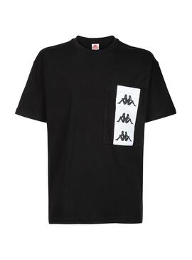 T-Shirt Kappa Ewan Noire pour Homme