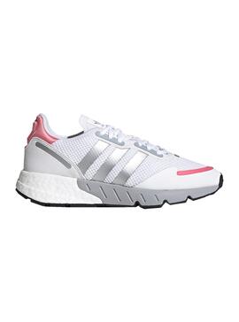 Baskets Adidas ZX 1K Boost Blanc pour Femme