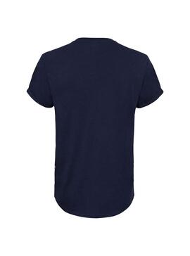 T-Shirt G-Star Lash Graphic Bleu marine Homme