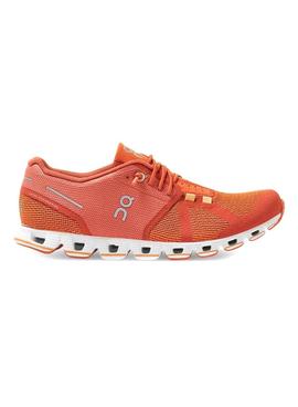 Baskets On Running Cloud Rust Orange Femme