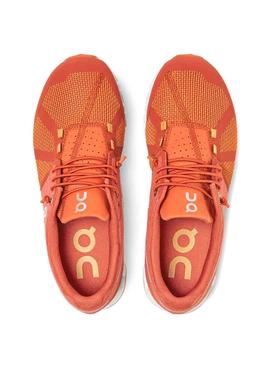 Baskets On Running Cloud Rust Orange Femme