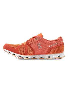 Baskets On Running Cloud Rust Orange Femme