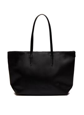 Lacoste L Sac Shopping Femme Noir