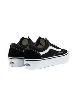 Baskets Vans Old Skool Plateforme Noir