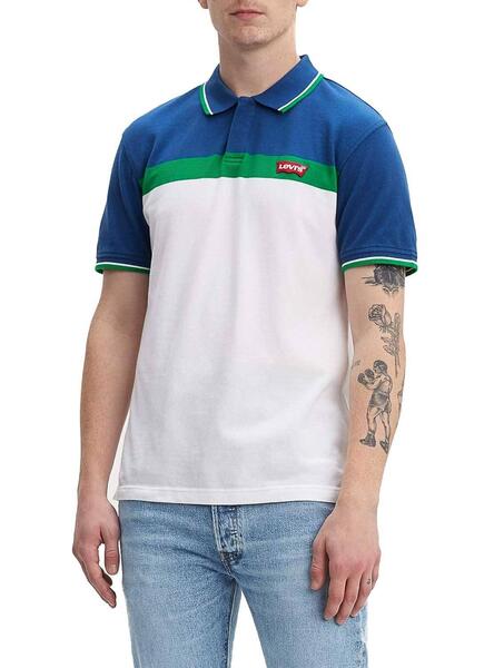 Polo Levis Modern Colorblock Homme