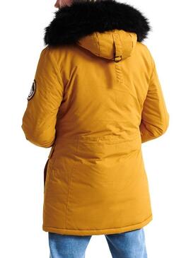 Parka Superdry Ashley Everest Ocre Pour Femme