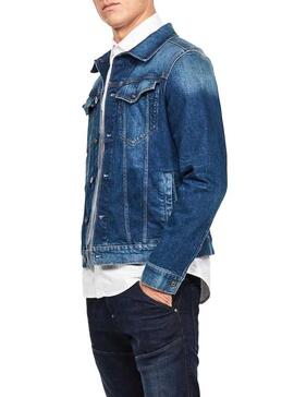 Veste Denim G-Star 3301 Slim pour Homme